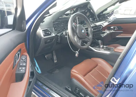 2024 BMW M3 Competition xDrive z USA, uszkodzony, nr VIN WBS43AY01RFT55538